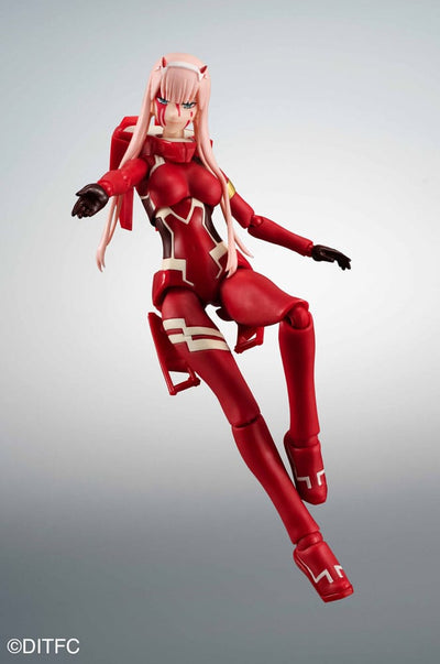 Darling in the Franxx S.H. Figuarts x The Robot Spirits Action Figure Zero Two & Strelizia 5th Anniversary Set 16cm - Action Figures - Bandai Tamashii Nations - Hobby Figures UK