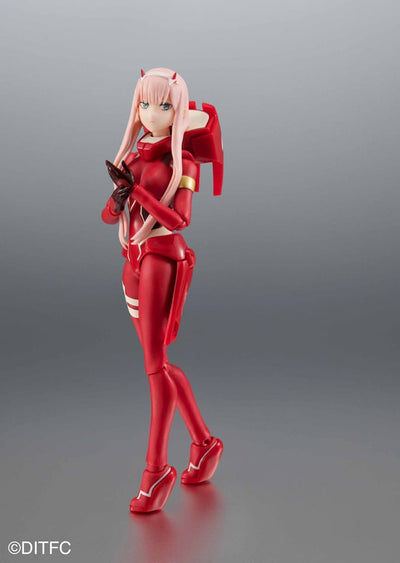 Darling in the Franxx S.H. Figuarts x The Robot Spirits Action Figure Zero Two & Strelizia 5th Anniversary Set 16cm - Action Figures - Bandai Tamashii Nations - Hobby Figures UK