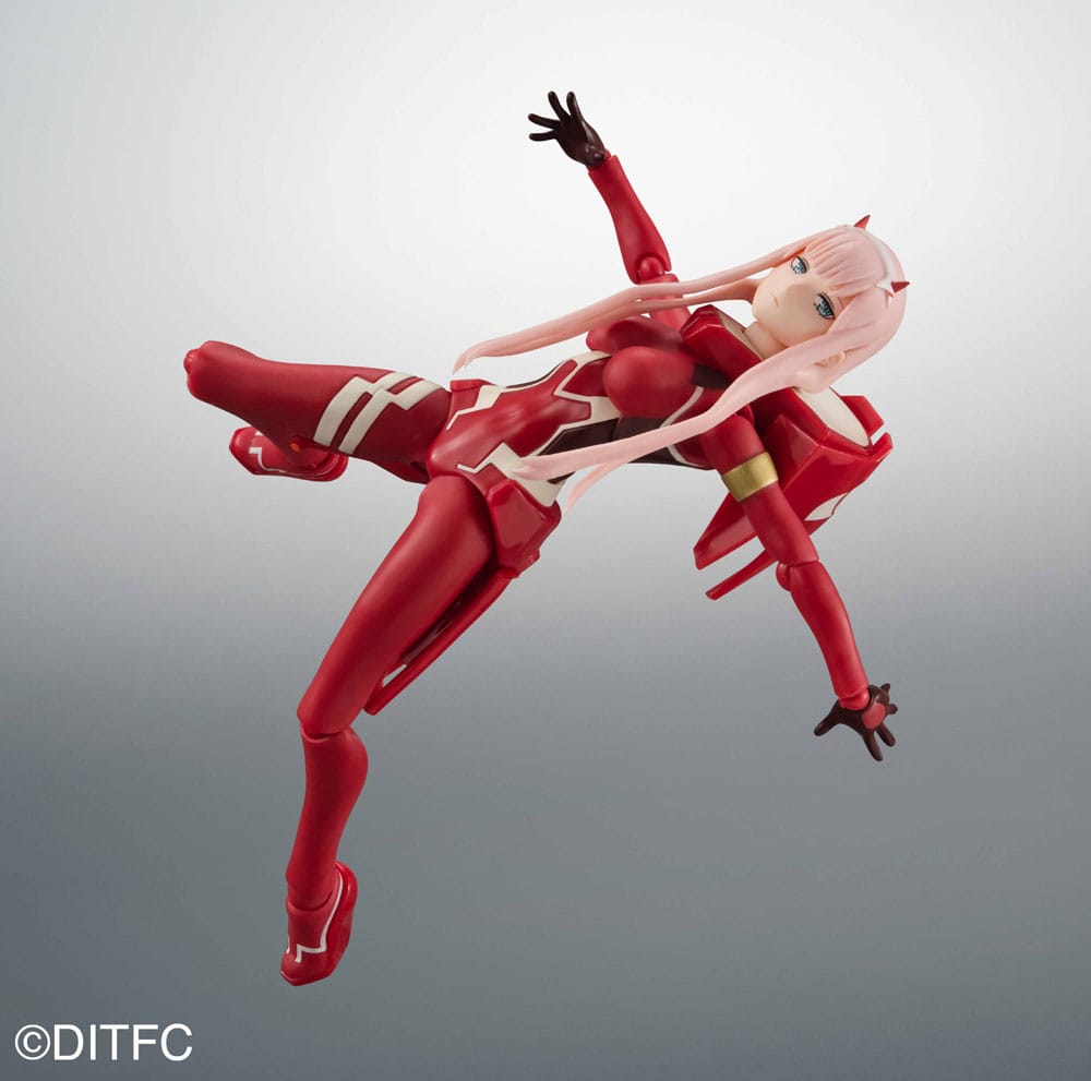 Darling in the Franxx S.H. Figuarts x The Robot Spirits Action Figure Zero Two & Strelizia 5th Anniversary Set 16cm - Action Figures - Bandai Tamashii Nations - Hobby Figures UK