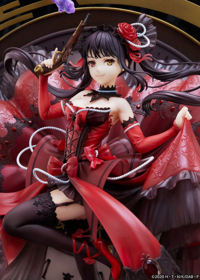 Date A Bullet PVC Statue 1/7 Kurumi Tokisaki: Pigeon Blood Ruby Dress Ver. 33cm - Scale Statue - eStream - Hobby Figures UK