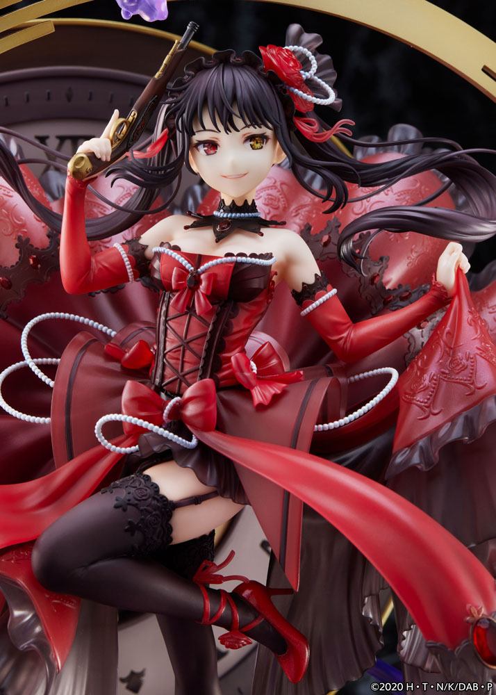 Date A Bullet PVC Statue 1/7 Kurumi Tokisaki: Pigeon Blood Ruby Dress –  Hobby Figures