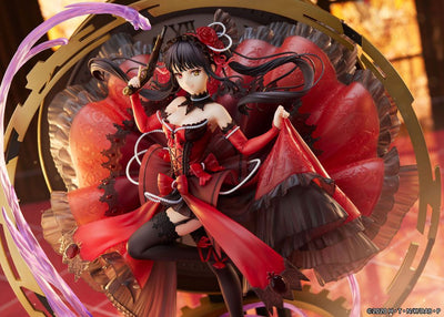 Date A Bullet PVC Statue 1/7 Kurumi Tokisaki: Pigeon Blood Ruby Dress Ver. 33cm - Scale Statue - eStream - Hobby Figures UK