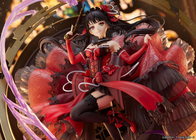 Date A Bullet PVC Statue 1/7 Kurumi Tokisaki: Pigeon Blood Ruby Dress Ver. 33cm - Scale Statue - eStream - Hobby Figures UK