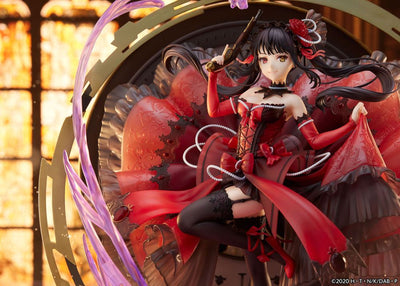 Date A Bullet PVC Statue 1/7 Kurumi Tokisaki: Pigeon Blood Ruby Dress Ver. 33cm - Scale Statue - eStream - Hobby Figures UK