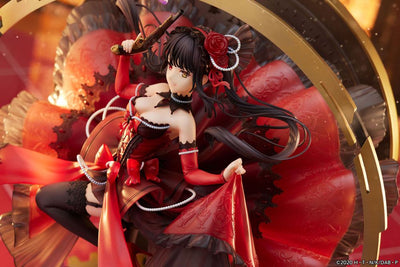 Date A Bullet PVC Statue 1/7 Kurumi Tokisaki: Pigeon Blood Ruby Dress Ver. 33cm - Scale Statue - eStream - Hobby Figures UK