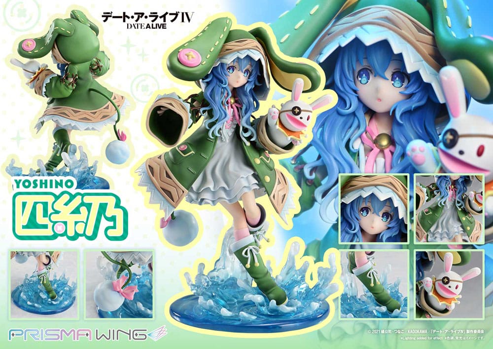 Date A Live Prisma Wing PVC Statue 1/7 Yoshino 20cm - Scale Statue - Prime 1 Studio - Hobby Figures UK