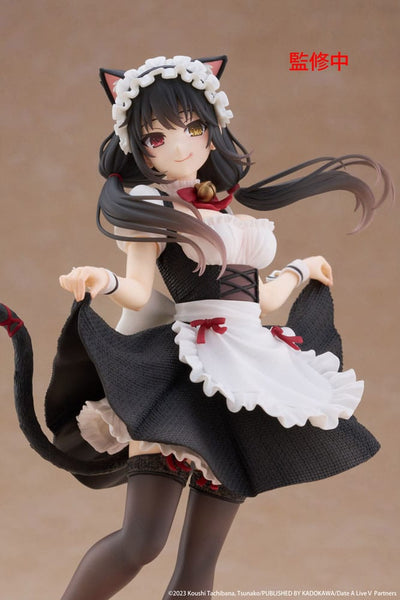 Date A Live V Coreful PVC Statue Kurumi Tokisaki Cat Ear Maid Ver. 18cm - Scale Statue - Taito Prize - Hobby Figures UK