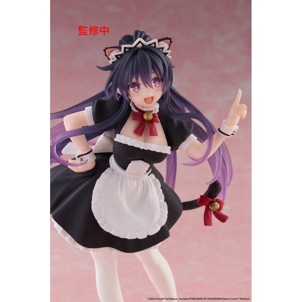 Date A Live V Coreful PVC Statue Tohka Yatogami Cat Ear Maid Ver. 18cm - Scale Statue - Taito Prize - Hobby Figures UK