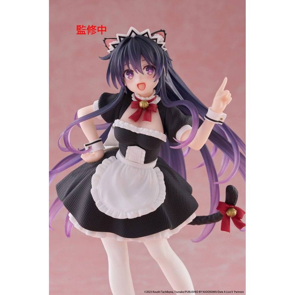 Date A Live V Coreful PVC Statue Tohka Yatogami Cat Ear Maid Ver. 18cm - Scale Statue - Taito Prize - Hobby Figures UK