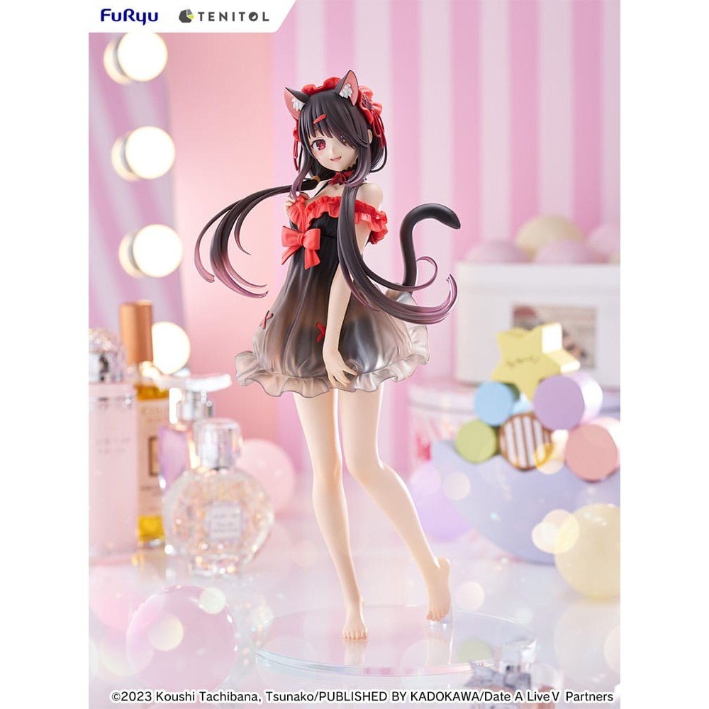 Date A Live V Tenitol Tall PVC Statue Kurumi Tokisaki 30cm