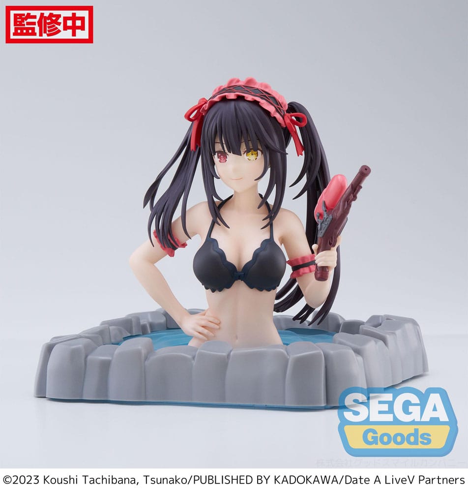 Date A Live V Thermae Utopia PVC Statue Kurumi Tokisaki 13cm - Scale Statue - Sega - Hobby Figures UK