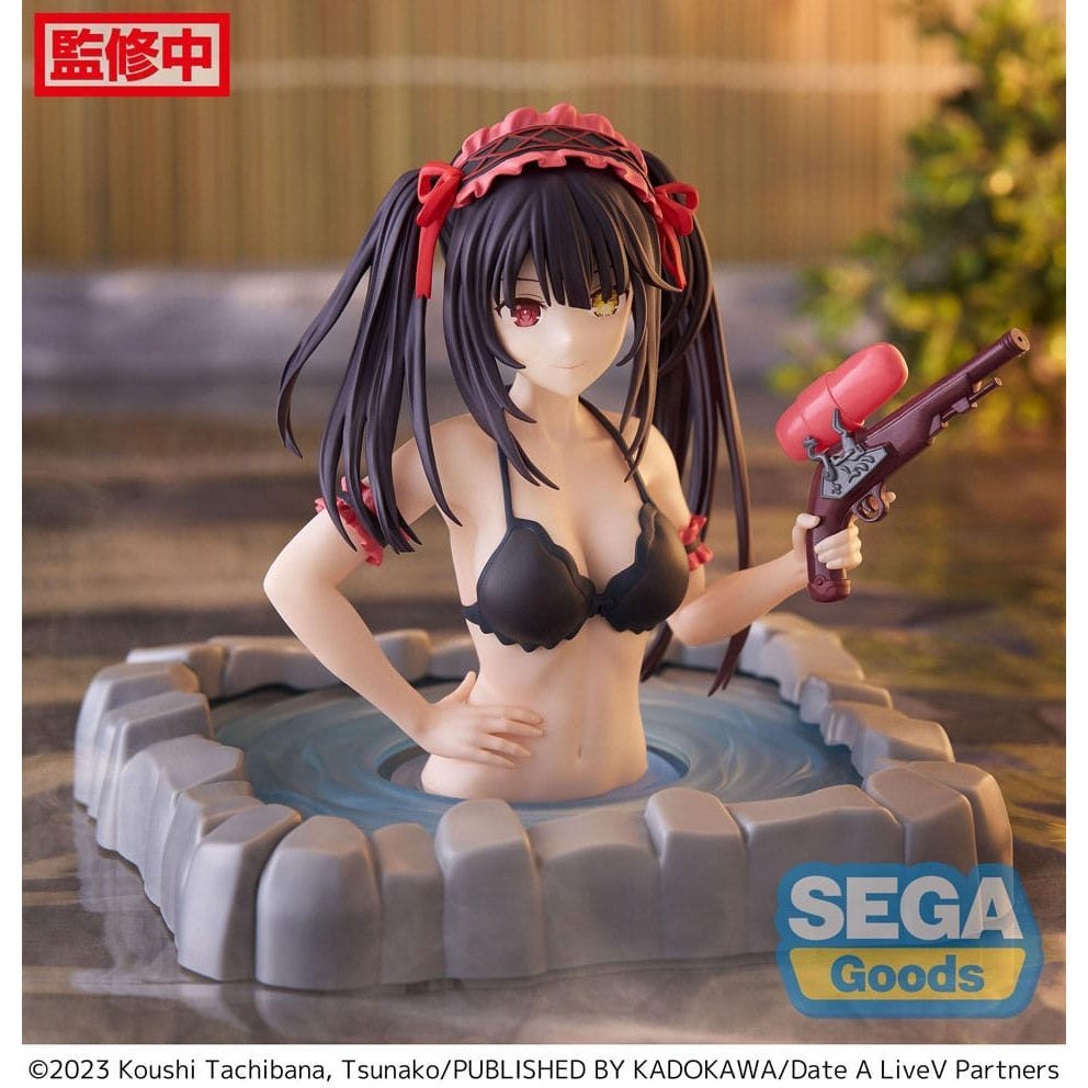 Date A Live V Thermae Utopia PVC Statue Kurumi Tokisaki 13cm - Scale Statue - Sega - Hobby Figures UK