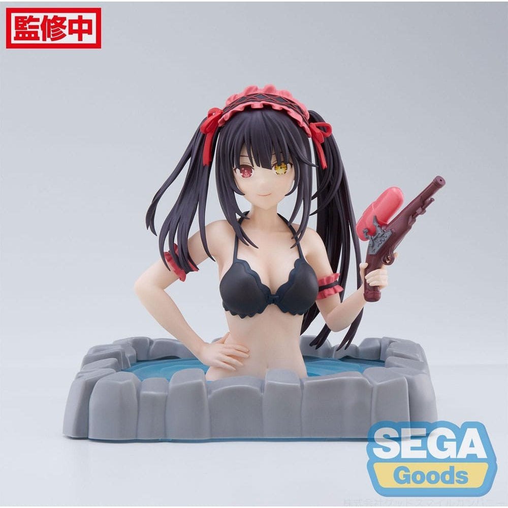 Date A Live V Thermae Utopia PVC Statue Kurumi Tokisaki 13cm - Scale Statue - Sega - Hobby Figures UK