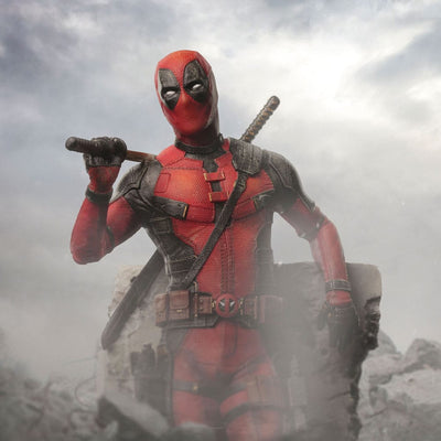 Deadpool 3 Art Scale Statue 1/10 Deadpool 21cm - Scale Statue - Iron Studios - Hobby Figures UK