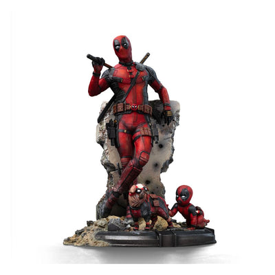 Deadpool 3 Art Scale Statue 1/10 Deadpool 21cm - Scale Statue - Iron Studios - Hobby Figures UK