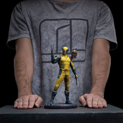 Deadpool 3 Art Scale Statue 1/10 Wolverine & Headpool 22cm - Scale Statue - Iron Studios - Hobby Figures UK