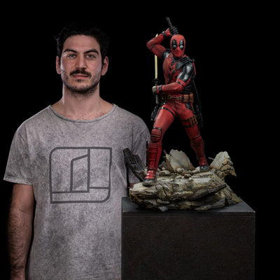 Deadpool 3 Legacy Replica Statue 1/4 Deadpool 58cm - Scale Statue - Iron Studios - Hobby Figures UK