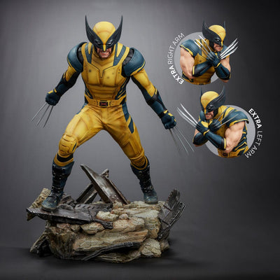 Deadpool 3 Legacy Replica Statue 1/4 Wolverine 51cm - Scale Statue - Iron Studios - Hobby Figures UK