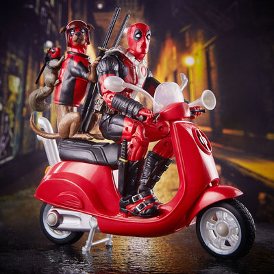 Deadpool Corps Marvel Legends Vehicle with Figure Deadpool with Scooter 15cm - Action Figures - Hasbro - Hobby Figures UK