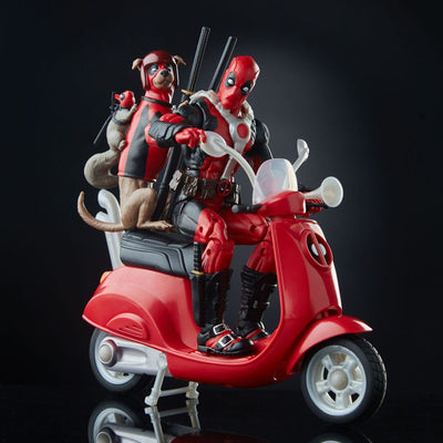 Deadpool Corps Marvel Legends Vehicle with Figure Deadpool with Scooter 15cm - Action Figures - Hasbro - Hobby Figures UK