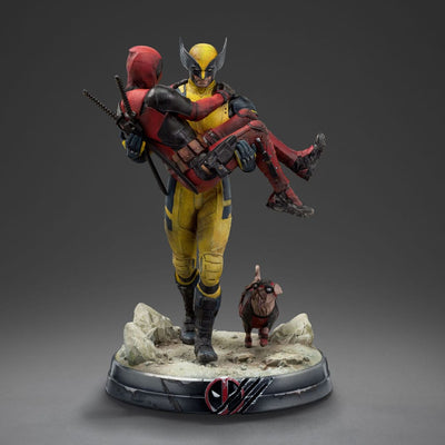 Deadpool Deluxe Art Scale Statue 1/10 Deadpool & Wolverine 21cm - Scale Statue - Iron Studios - Hobby Figures UK