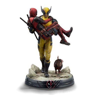 Deadpool Deluxe Art Scale Statue 1/10 Deadpool & Wolverine 21cm - Scale Statue - Iron Studios - Hobby Figures UK