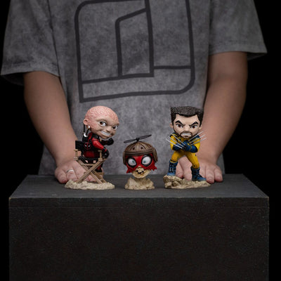 Deadpool & Wolverine Mini Co. PVC Figure Deadpool Unmasked 13cm - Mini Figures - Iron Studios - Hobby Figures UK