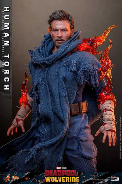 Deadpool & Wolverine Movie Masterpiece Action Figure 1/6 Human Torch 31cm