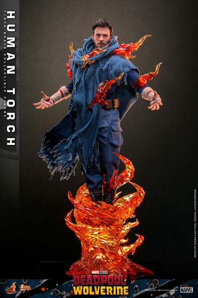 Deadpool & Wolverine Movie Masterpiece Action Figure 1/6 Human Torch 31cm