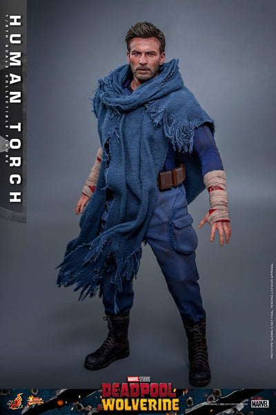 Deadpool & Wolverine Movie Masterpiece Action Figure 1/6 Human Torch 31cm