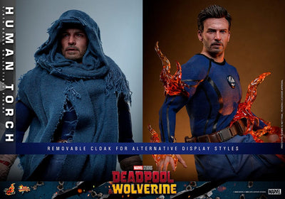 Deadpool & Wolverine Movie Masterpiece Action Figure 1/6 Human Torch 31cm