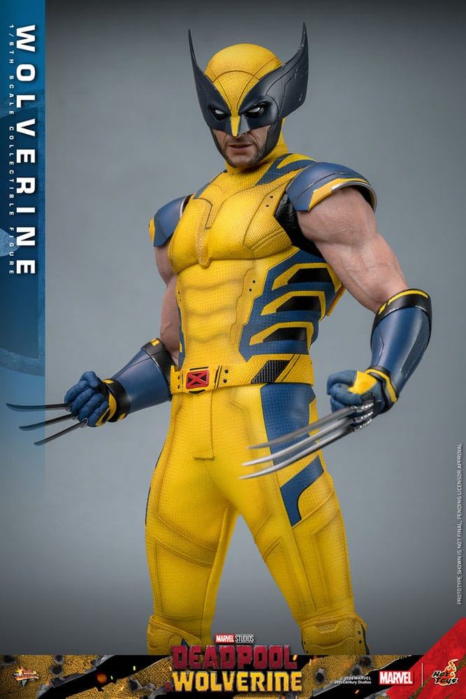 Deadpool & Wolverine Movie Masterpiece Action Figure 1/6 Wolverine 31cm - Action Figures - Hot Toys - Hobby Figures UK