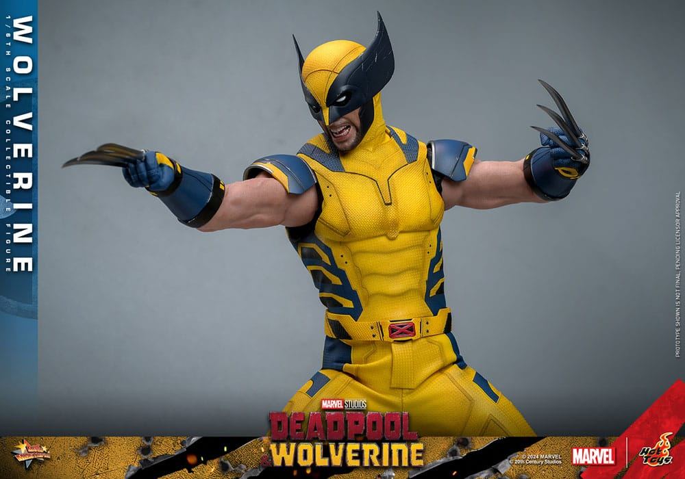 Deadpool & Wolverine Movie Masterpiece Action Figure 1/6 Wolverine 31cm - Action Figures - Hot Toys - Hobby Figures UK