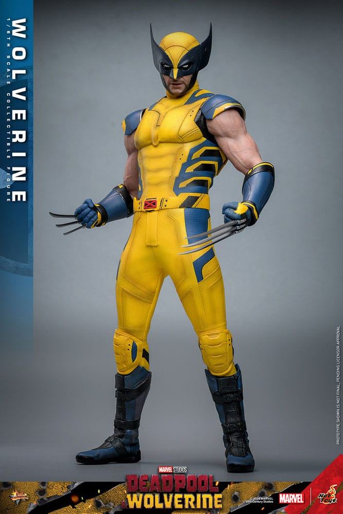 Deadpool & Wolverine Movie Masterpiece Action Figure 1/6 Wolverine 31cm - Action Figures - Hot Toys - Hobby Figures UK