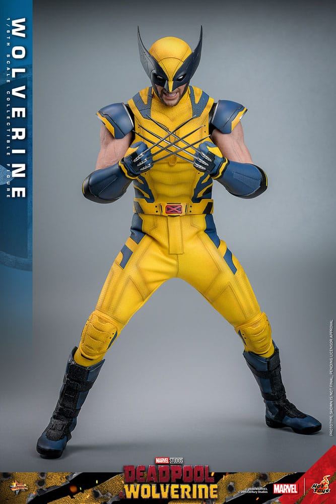 Deadpool & Wolverine Movie Masterpiece Action Figure 1/6 Wolverine 31cm - Action Figures - Hot Toys - Hobby Figures UK
