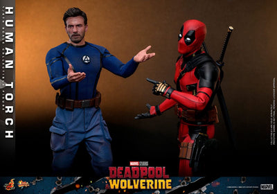 Deadpool & Wolverine Movie Masterpiece Action Figure 1/6 Human Torch 31cm