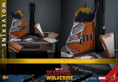 Deadpool & Wolverine Movie Masterpiece Action Figure 1/6 Wolverine (TVA Jacket Version) 31cm - Action Figures - Hot Toys - Hobby Figures UK
