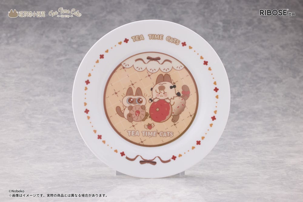 Decorated Life Collection PVC Statue Tea Time Cats x Siamese Cat Azuki-san Friendship Collaboration Exclusive Set 18cm - Scale Statue - Ribose - Hobby Figures UK