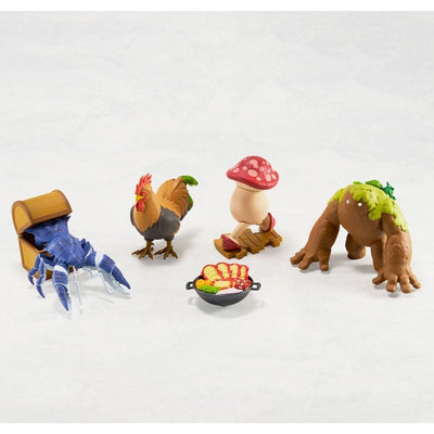 Delicious in Dungeon Kaitai Fantasy Minifigure 4-Pack Dungeon Creature 6cm - Mini Figures - Megahouse - Hobby Figures UK