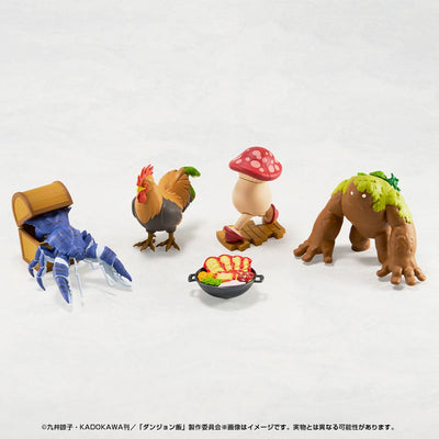 Delicious in Dungeon Kaitai Fantasy Minifigure 4-Pack Dungeon Creature Full Course6cm - Mini Figures - Megahouse - Hobby Figures UK