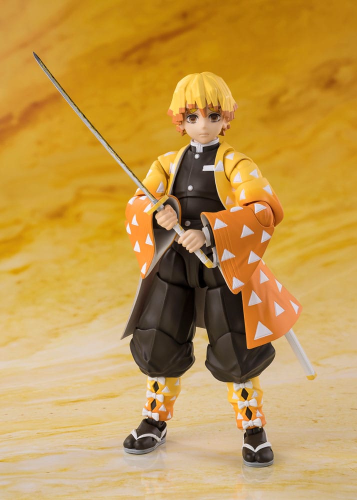 Demon Slayer: Kimetsu no Yaiba FiguartsZERO PVC Statue Zenitsu Agatsuma 14cm - Action Figures - Bandai Tamashii Nations - Hobby Figures UK