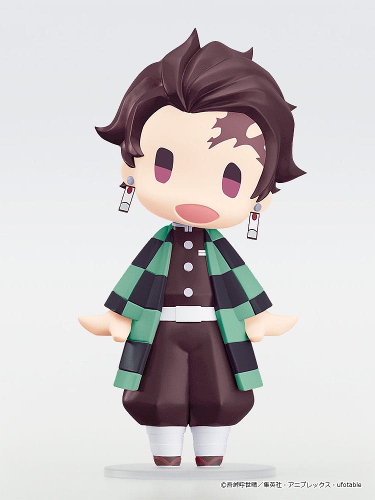 Demon Slayer: Kimetsu no Yaiba HELLO! GOOD SMILE Action Figure Tanjiro Kamado 10cm