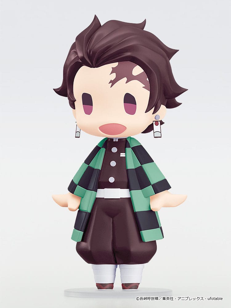 Demon Slayer: Kimetsu no Yaiba HELLO! GOOD SMILE Action Figure Tanjiro Kamado 10cm