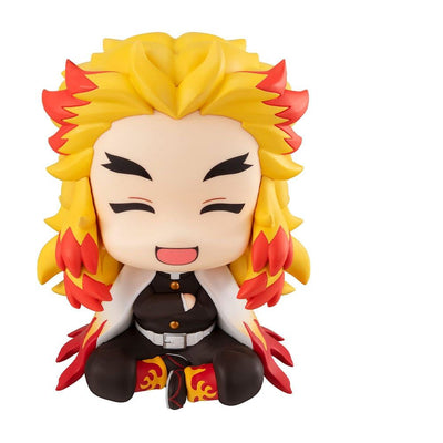 Demon Slayer: Kimetsu no Yaiba Look Up PVC Statue Rengoku Kyoujurou Smile Ver. 11cm (with gift) - Scale Statue - Megahouse - Hobby Figures UK
