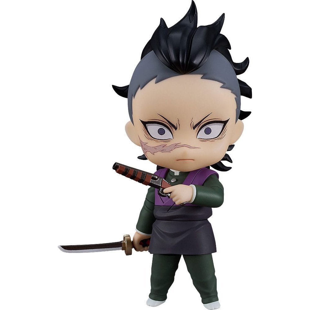 Demon Slayer: Kimetsu no Yaiba Nendoroid Action Figure Genya Shinazugawa 10cm - Mini Figures - Good Smile Company - Hobby Figures UK