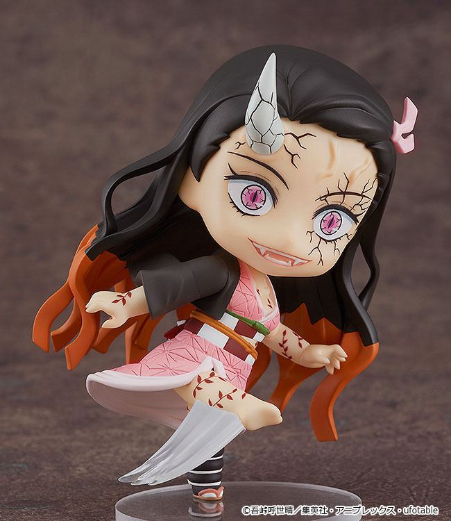 Demon Slayer: Kimetsu no Yaiba Nendoroid Figure Nezuko Kamado: Demonization Ver. 10cm - Mini Figures - Good Smile Company - Hobby Figures UK