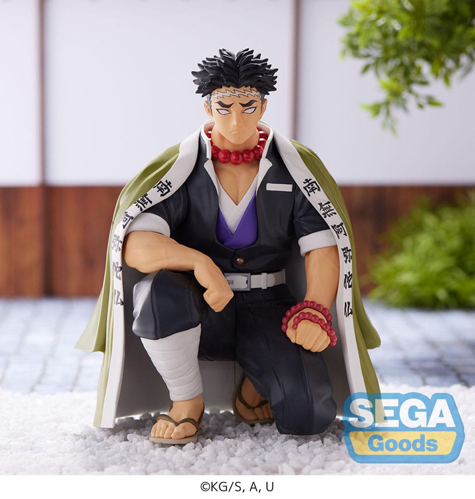 Demon Slayer: Kimetsu no Yaiba PM Perching PVC Statue Gyomei Himejima Hashira Meeting (re-run) 15cm - Scale Statue - Sega - Hobby Figures UK