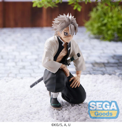 Demon Slayer: Kimetsu no Yaiba PM Perching PVC Statue Sanemi Shinazugawa (Hashira Meeting) 11cm(re-run) - Scale Statue - Sega - Hobby Figures UK