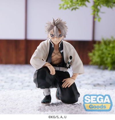 Demon Slayer: Kimetsu no Yaiba PM Perching PVC Statue Sanemi Shinazugawa (Hashira Meeting) 11cm(re-run) - Scale Statue - Sega - Hobby Figures UK