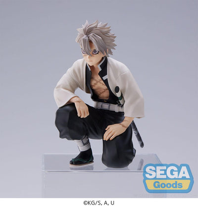 Demon Slayer: Kimetsu no Yaiba PM Perching PVC Statue Sanemi Shinazugawa (Hashira Meeting) 11cm(re-run) - Scale Statue - Sega - Hobby Figures UK